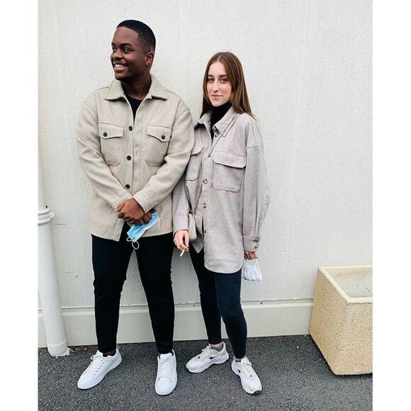 H&M Mens Shirt Jacket Shacket Relaxed Fit NWT - Picture 6 of 8